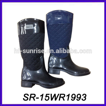 Botas de chuva mulheres fantasia waterproff chuva boot bota de chuva de borracha